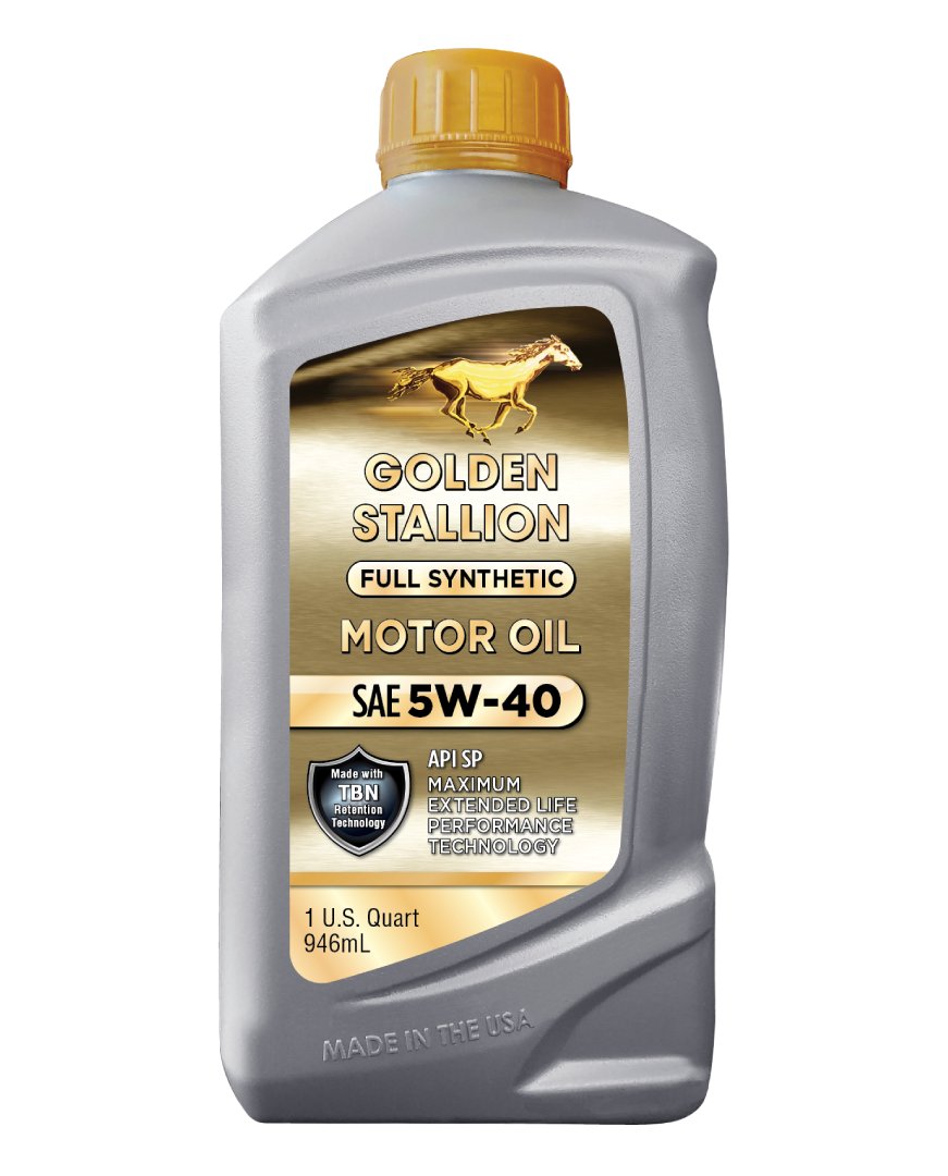 Golden Stallion Full Synthetic SAE 5W-40 SP Motor Oil